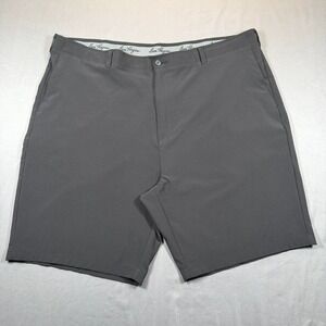 Ben Hogan Performance Golf Shorts Mens 46 Gray Stretch Lightweight Activewear